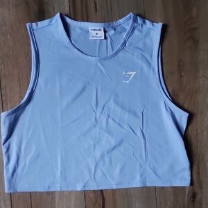 Gymshark Light Blue Sleeveless Top